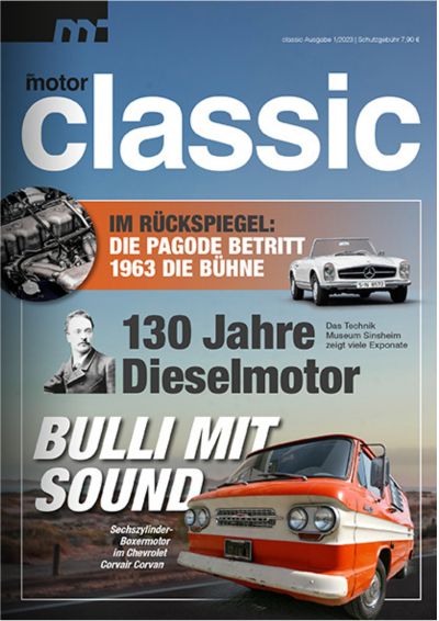 Cover der motor classic 1/2023