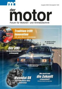 Titelblatt der motor 25-2