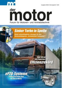 Titelblatt der motor 25-3